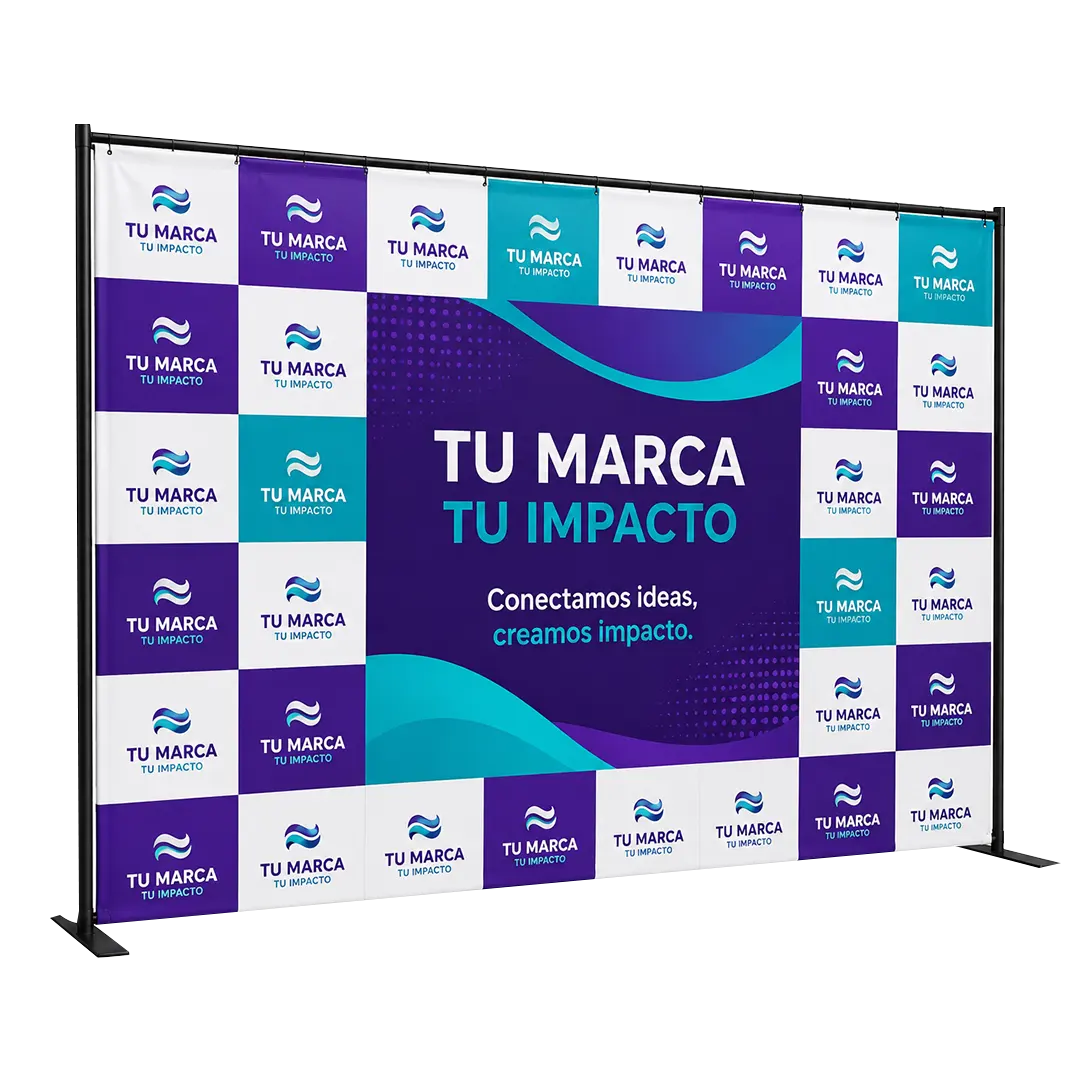 backing de fotos publicidad Stick-Lan
